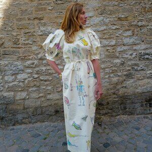 Alémais COURT MIDI DRESS